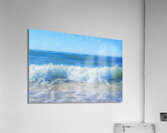 Azure Waves Embrace H29P3N 45 Acrylic Print