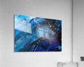 Azure Waves Gold Dust 2P9H7N 60 Acrylic Print