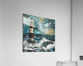 Beacon Amidst Tempest H9P4N2 65 Acrylic Print