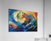 Bear Wave Harmony 92HJ5P 53 Acrylic Print