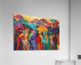 Beneath a Sea of Umbrellas 5H2N9Z 60 Acrylic Print
