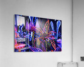 Bioluminescent Flora 9H2N5Z 47 Acrylic Print