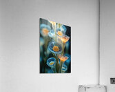 Bioluminescent Flora 2Y9H7N 62 Acrylic Print