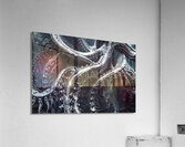 Biomechanical Elegance 7H29P4 45 Acrylic Print