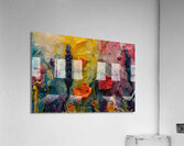 Blooming Chromatic Meadow J54H9N 57 Acrylic Print