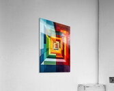 Chromatic Convergence H2N9P4 65 Acrylic Print