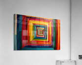 Chromatic Convergence H3N9P2 62 Acrylic Print