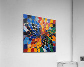 Chromatic Convergence H3N9B2 48 Acrylic Print