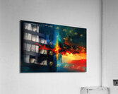 Chromatic Convergence Y59H2N 62 Acrylic Print