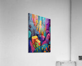 Chromatic Coral City 7H9N2P 60 Acrylic Print