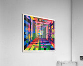 Chromatic Corridor H3N9P2 57 Acrylic Print