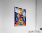 Chromatic Corridor NV9H7B 60 Acrylic Print