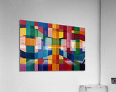 Chromatic Currents AB92C3 55 Acrylic Print