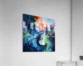 Chromatic Dance H92N3Z 57 Acrylic Print