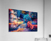 Chromatic Garden Path H92N5Z 60 Acrylic Print