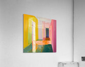 Chromatic Hallway NV93H2 55 Acrylic Print