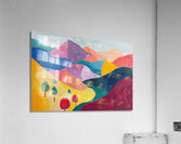 Chromatic Hills 7P49B2 45 Acrylic Print