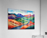 Chromatic Hills 8H29NP 45 Acrylic Print