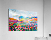 Chromatic Hills Bloom 78HNP2 55 Acrylic Print