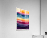 Chromatic Horizons H3C9N2 47 Acrylic Print