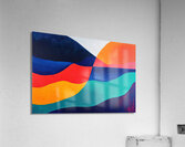 Chromatic Horizons H3C9N2 57 Acrylic Print