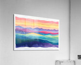 Chromatic Horizons H3N9P2 47 Acrylic Print