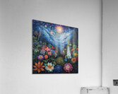 Celestial Bloom Path J9H4N2 60 Acrylic Print