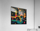 Celestial Cityscape 79B2N 47 Acrylic Print