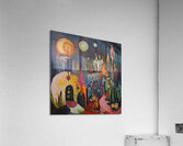 Celestial Cityscape Dream 78HJK 55 Acrylic Print