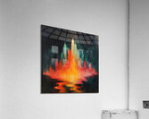 Celestial Cityscape NZ9B2H 60 Acrylic Print