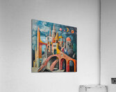 Celestial Cityscape NV93K2 62 Acrylic Print