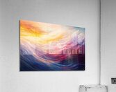 Celestial River Flows Y79B2H 52 Acrylic Print