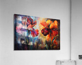 Celestial Iris Bloom Y39ZN 60 Acrylic Print