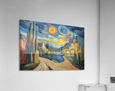 Celestial River Passage Z92HNP 60 Acrylic Print