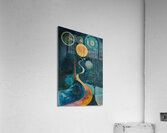 Celestial River Flows H3N9P2 55 Acrylic Print