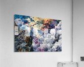 Celestial Precipice H79N2Z 58 Acrylic Print