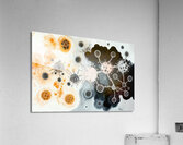 Cellular Echoes Across Void 7P3N2H 47 Acrylic Print