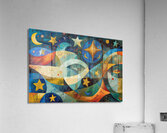 Celestial Dreamscape H9P4N2 55 Acrylic Print