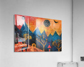 Celestial Vista NZ9H2J 47 Acrylic Print