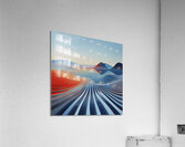 Chromatic Horizon VZ92HJ 60 Acrylic Print