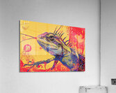 Chromatic Iguana KH295N 51 Acrylic Print