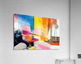 Chromatic Interior 2P9H3N 58 Acrylic Print