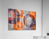Chromatic Interlace 5Z8N9H 53 Acrylic Print