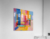 Chromatic Interplay H9P4N2 58 Acrylic Print