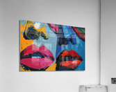 Chromatic Kiss 7P3H2N 55 Acrylic Print