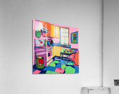 Chromatic Kitchen Still Life N9P2H7 55 Acrylic Print