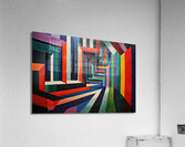 Chromatic Labyrinth 2PH7N9 57 Acrylic Print