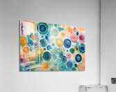 Chromatic Orbs Dance Y92H5N 45 Acrylic Print