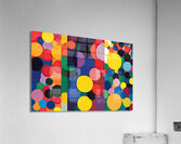 Chromatic Orbs Y59H7Z 58 Acrylic Print