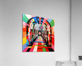 Chromatic Passage 7H9N2Z 57 Acrylic Print